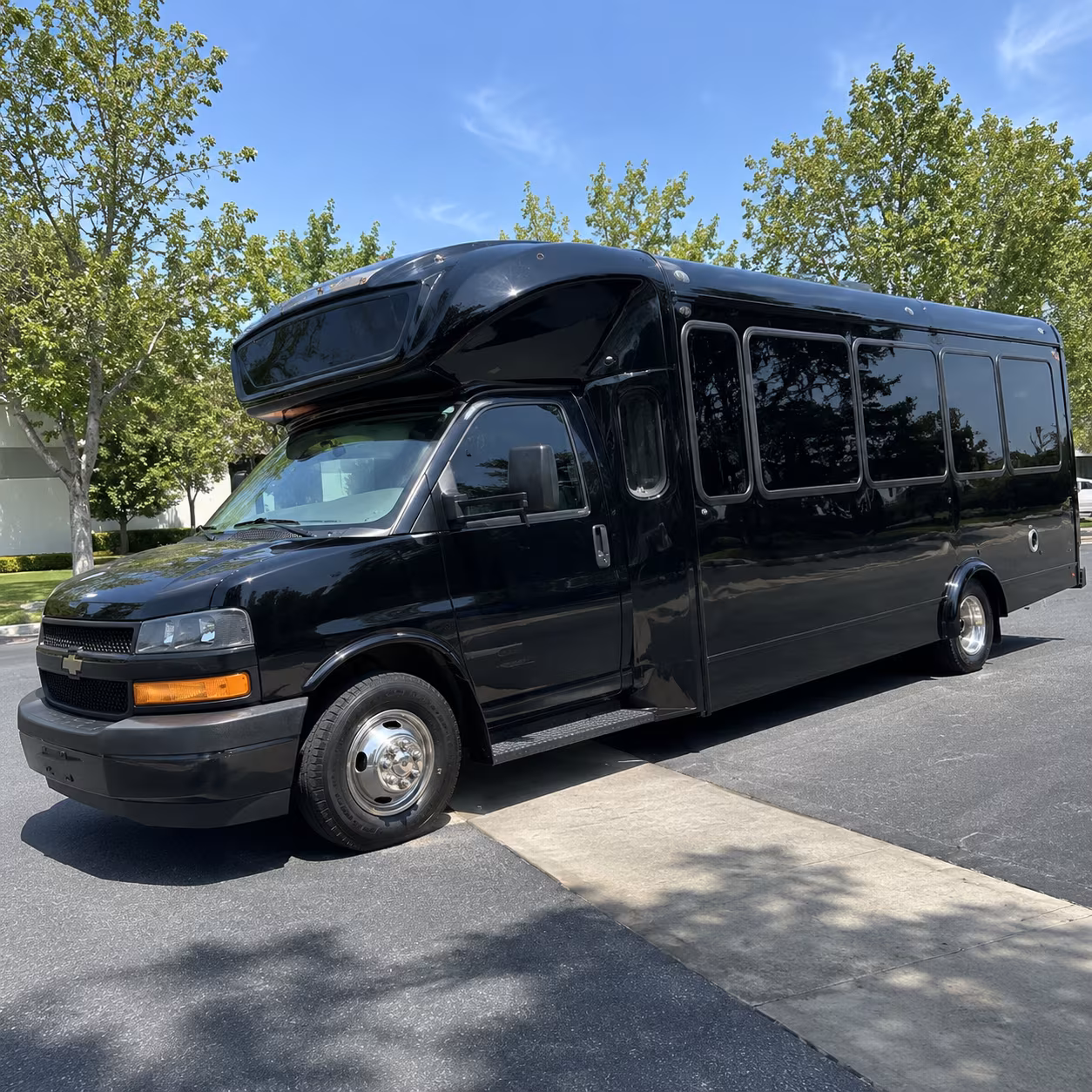 new rochelle 15 passenger party bus