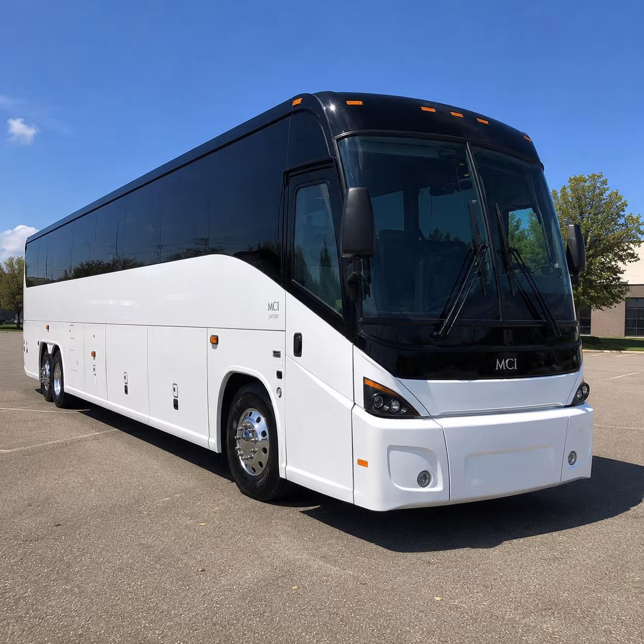 new rochelle 45 passenger charter bus