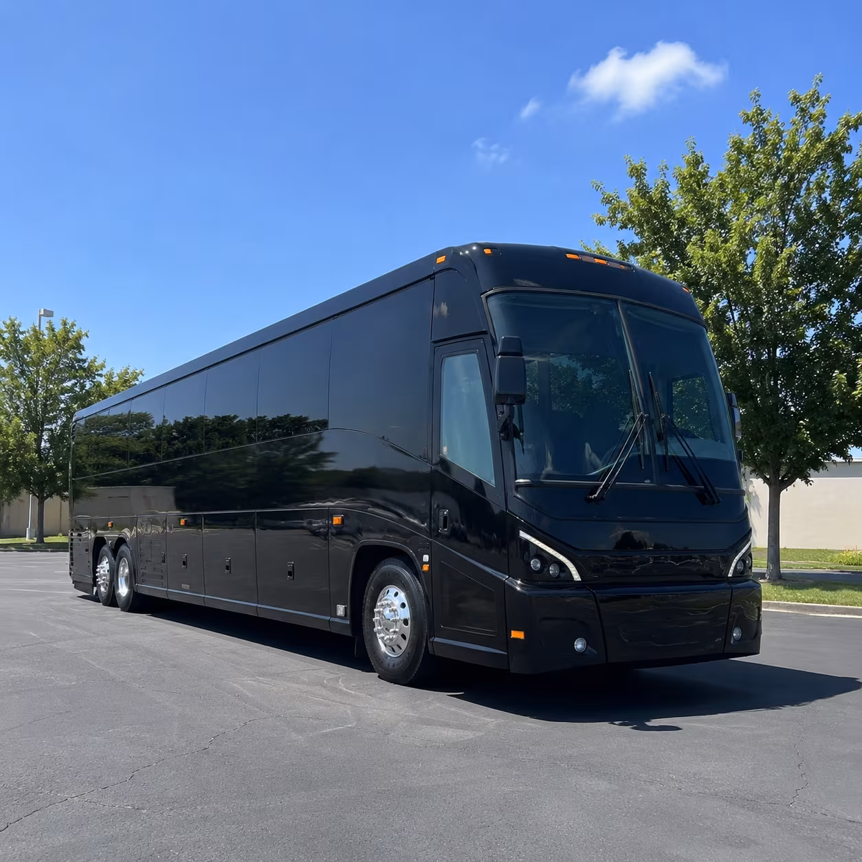 new rochelle 56 passenger charter bus