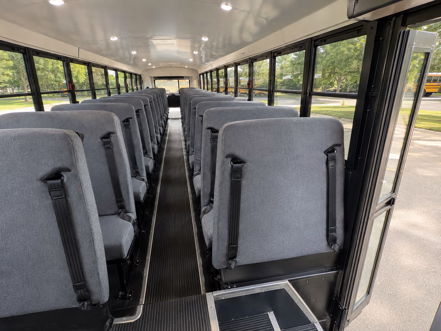 new rochelle school bus interior