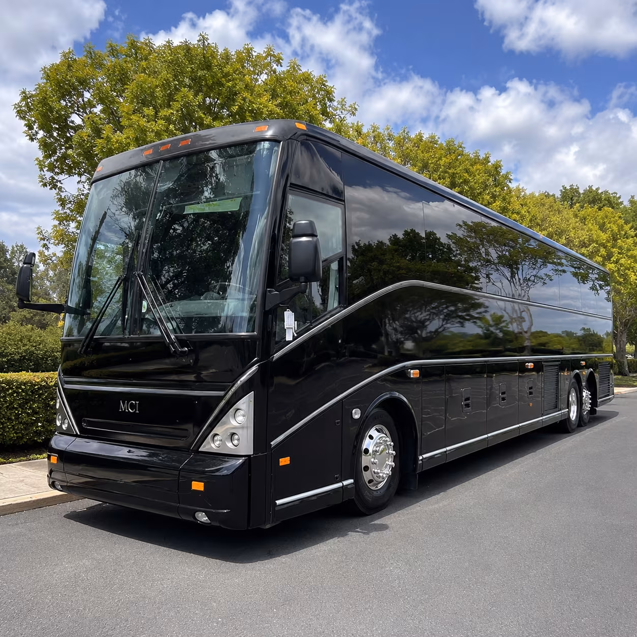 new rochelle sporting event charter bus rental