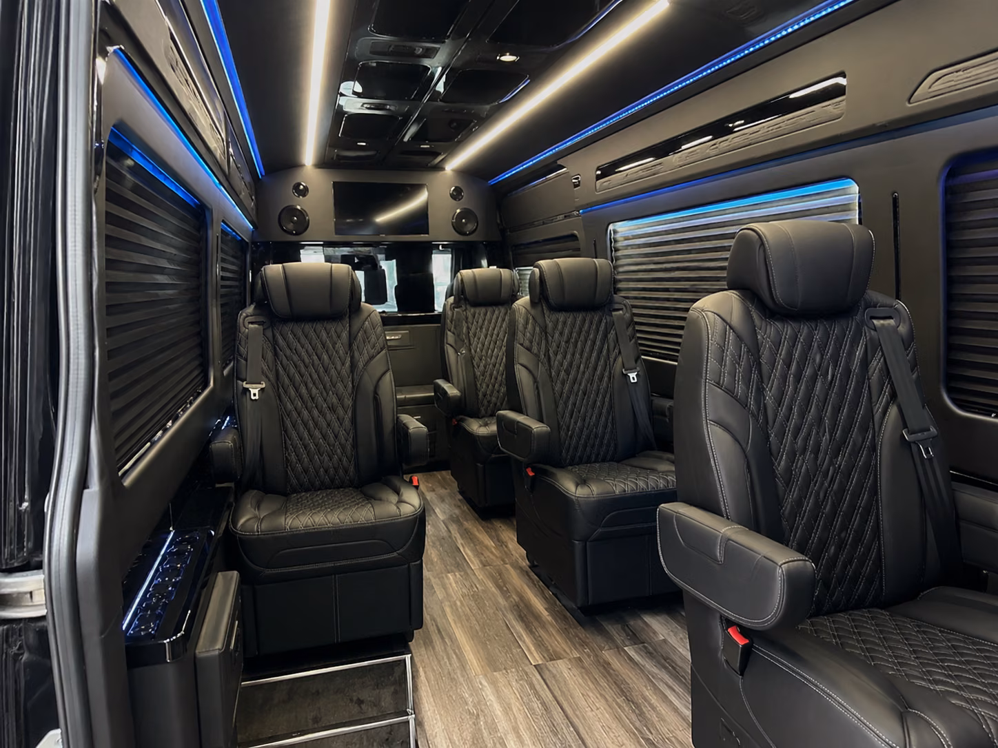 new rochelle sprinter van with driver interior
